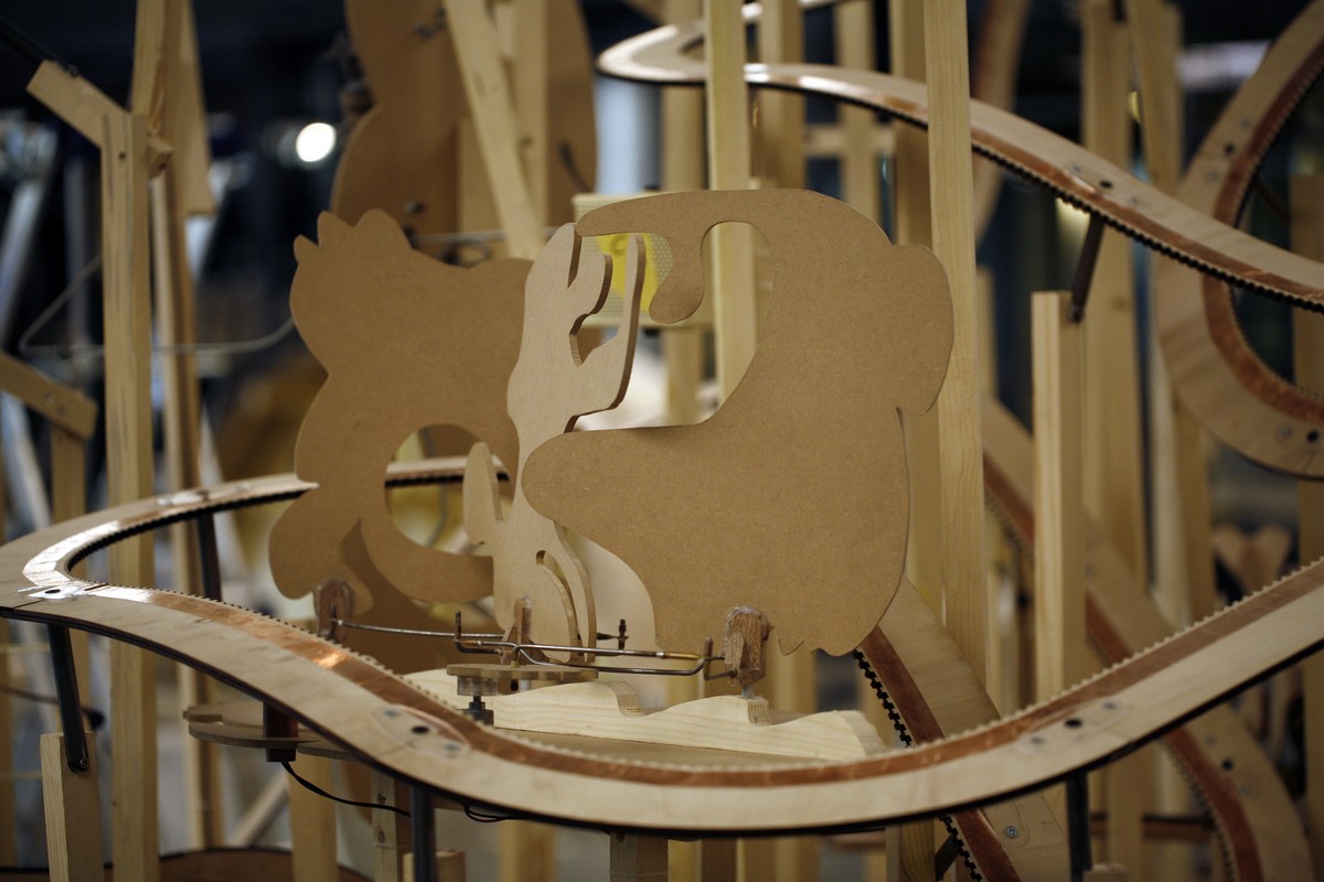 Echappée guère  / (Portrait de Dédale en fichènchip)