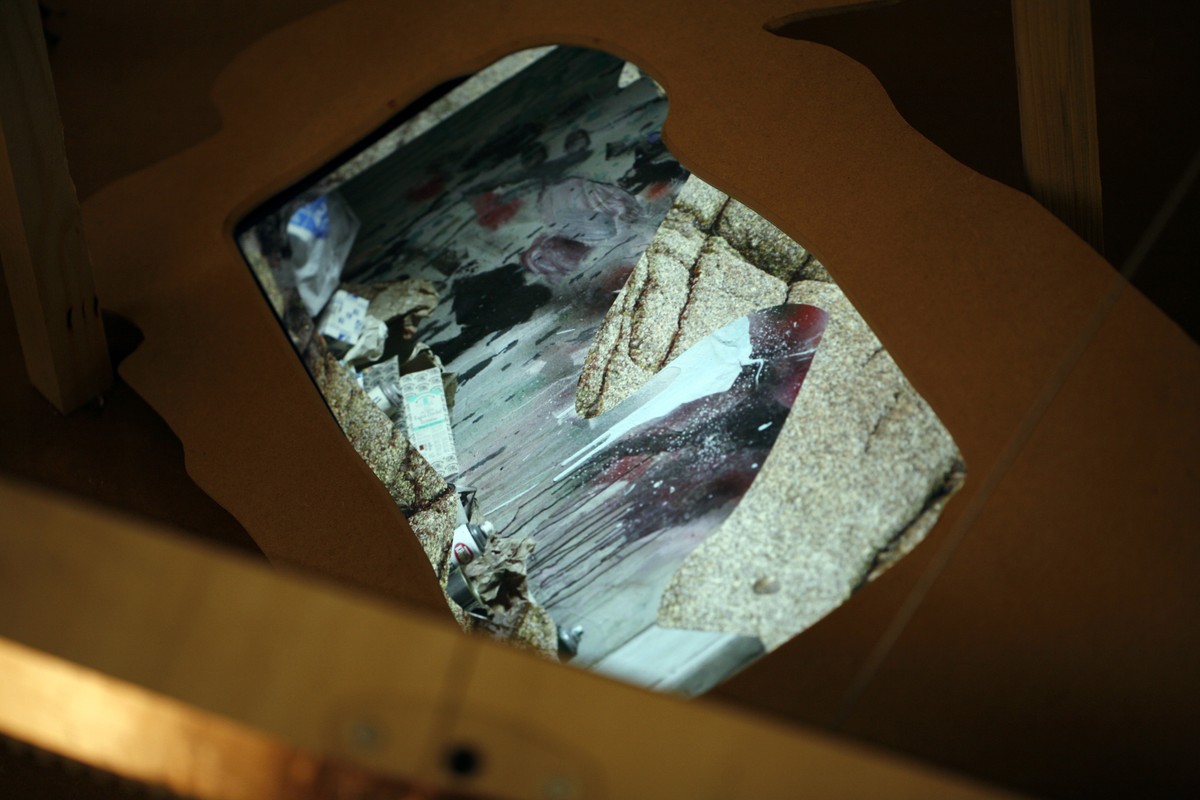 Echappée guère  / (Portrait de Dédale en fichènchip)