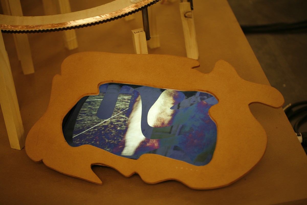 Echappée guère  / (Portrait de Dédale en fichènchip)