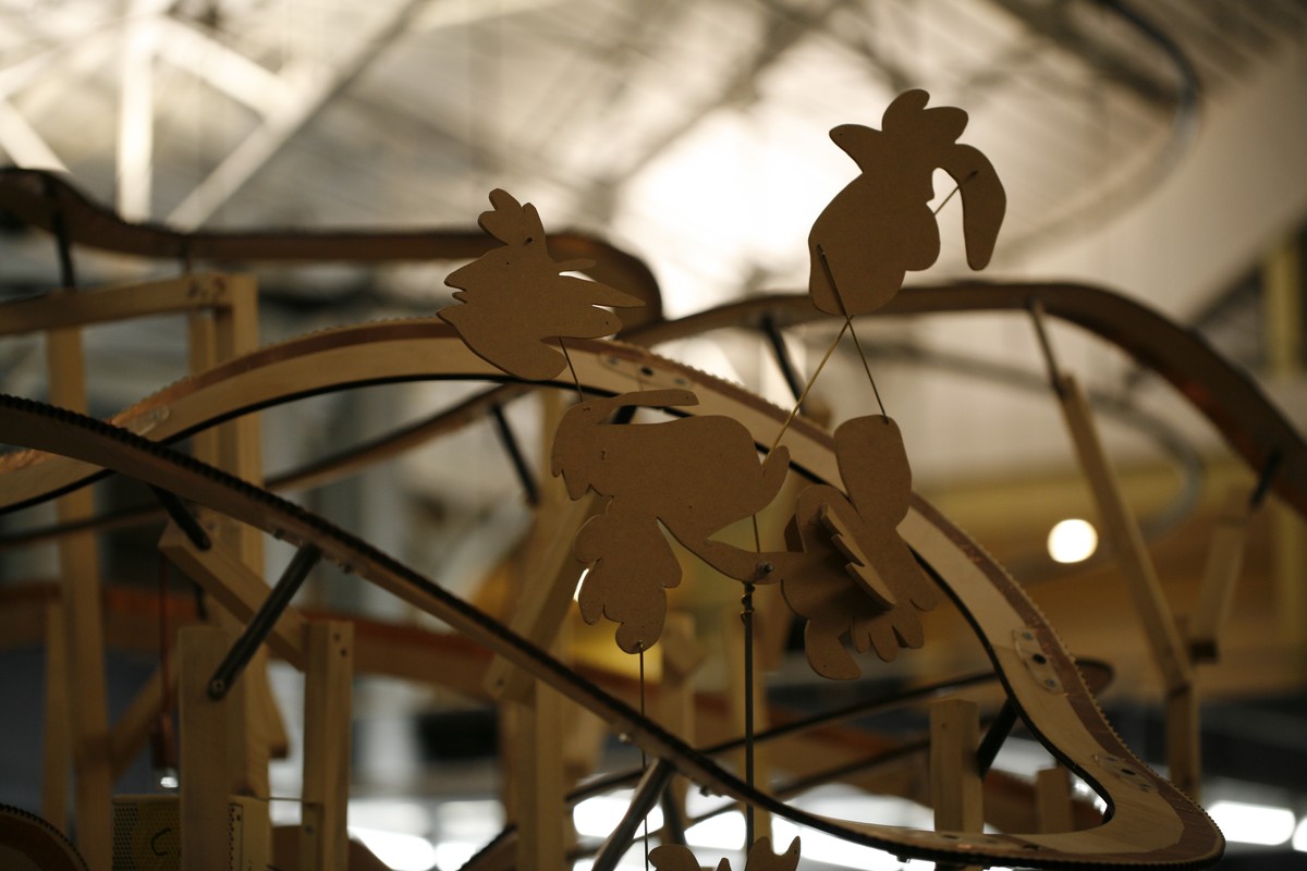 Echappée guère  / (Portrait de Dédale en fichènchip)