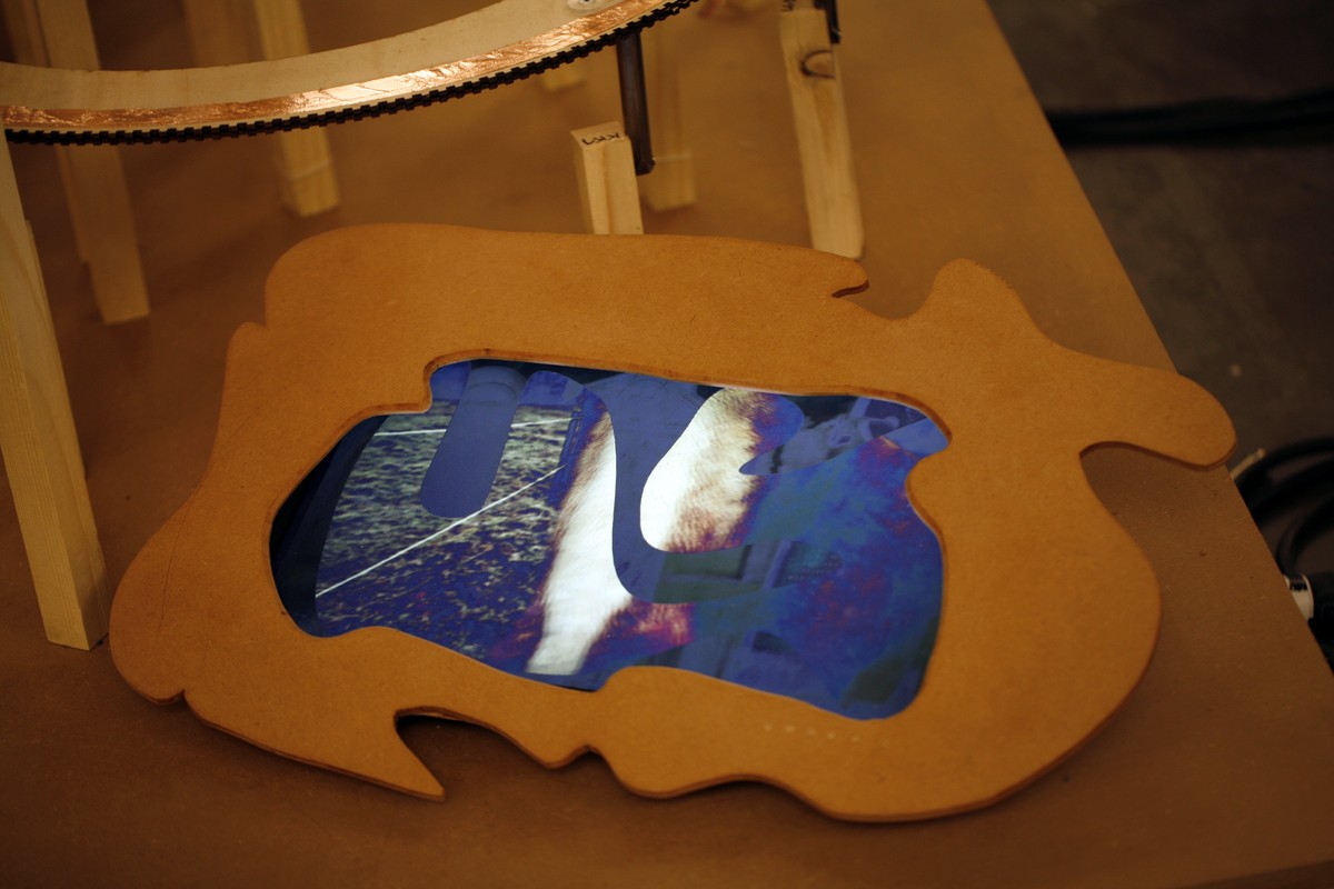 Echappée guère  / (Portrait de Dédale en fichènchip)