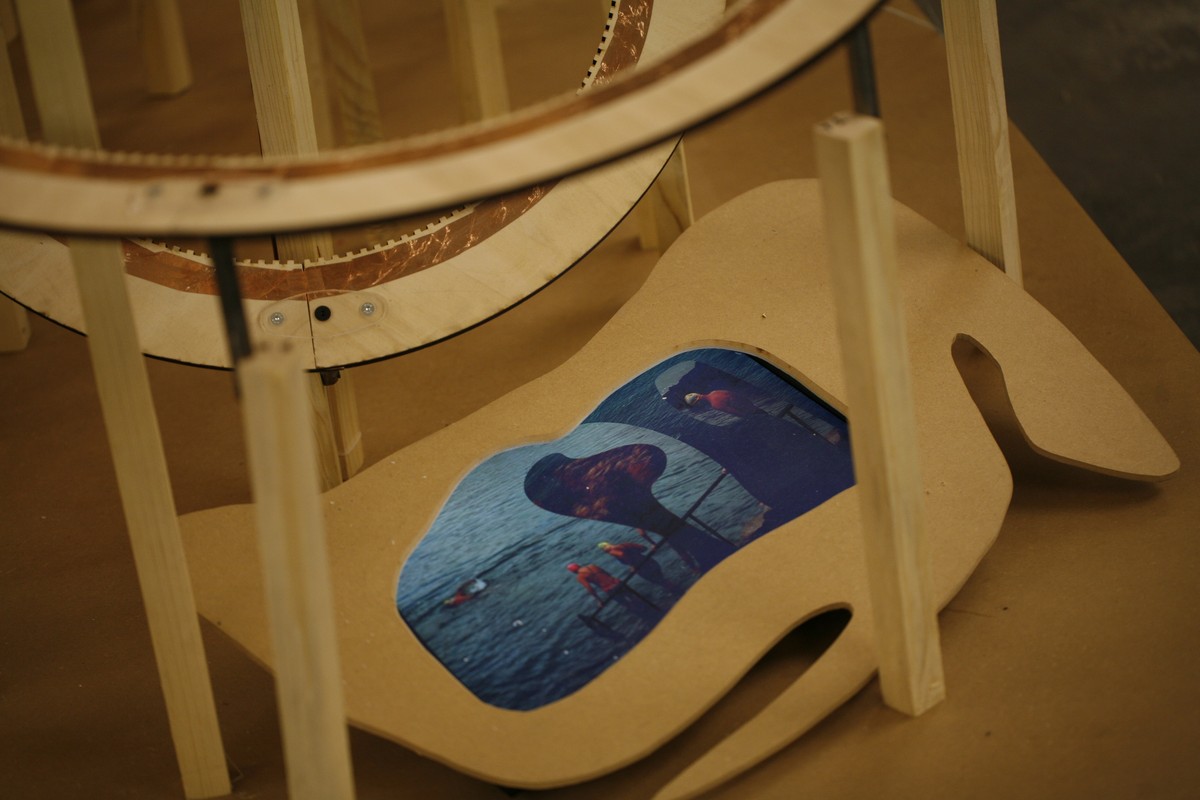 Echappée guère  / (Portrait de Dédale en fichènchip)