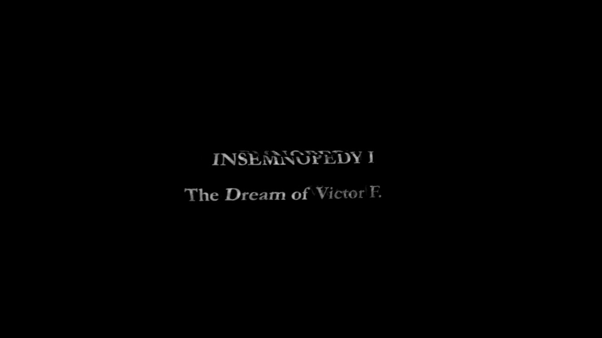 Insemnopedy I: The Dream of Victor F.