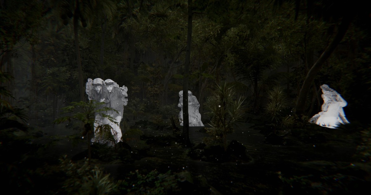 When the sea sends forth a forest