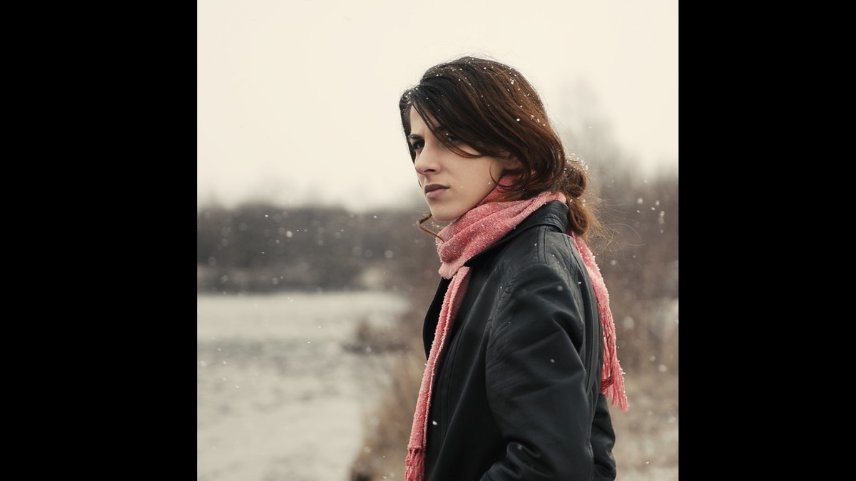 Reisende auf einem Bein