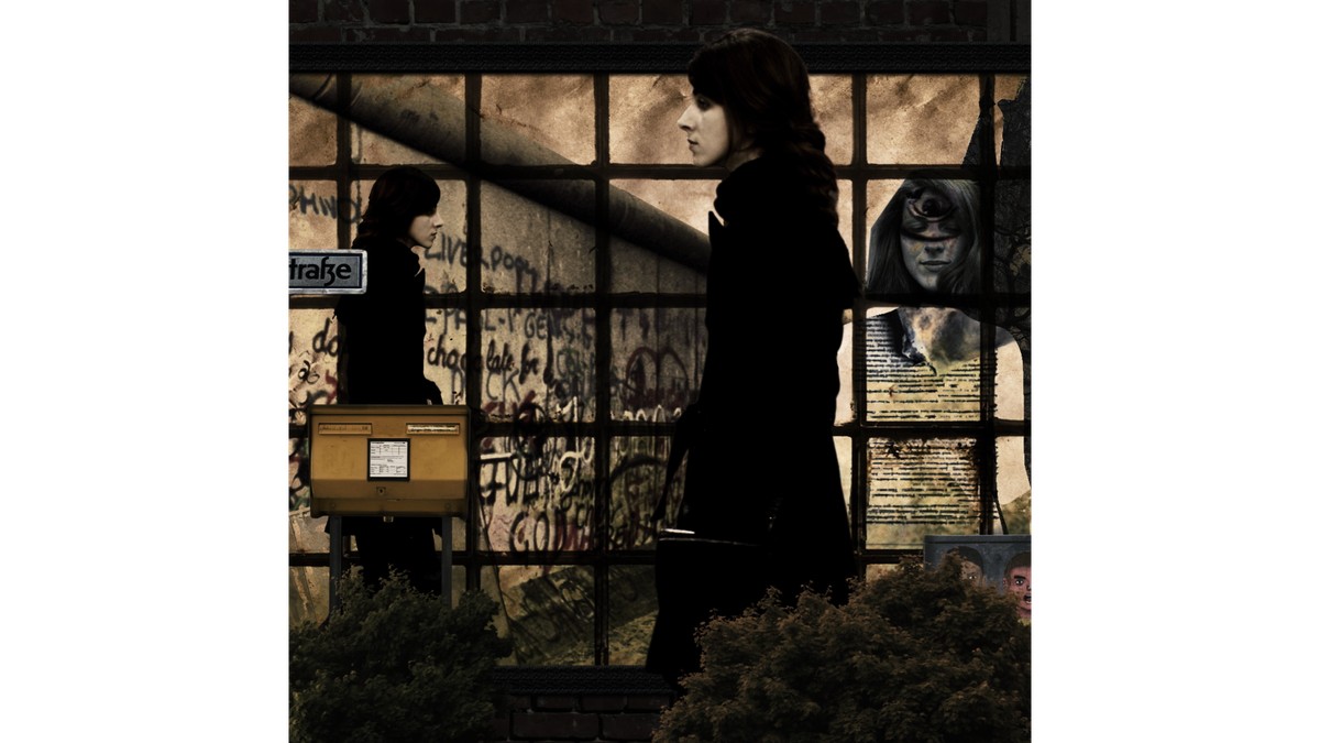 Reisende auf einem Bein