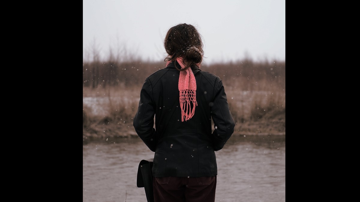 Reisende auf einem Bein